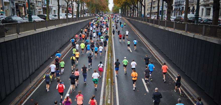 Experience the excitement of the Paris Marathon!