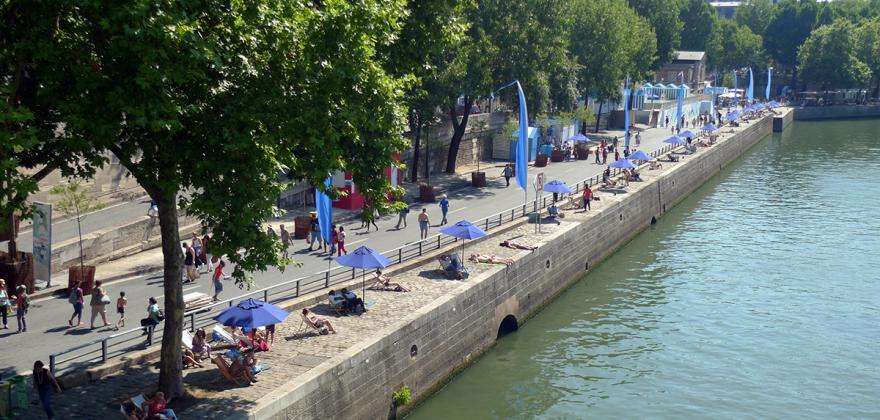 Summer will be hot on the beaches of Paris