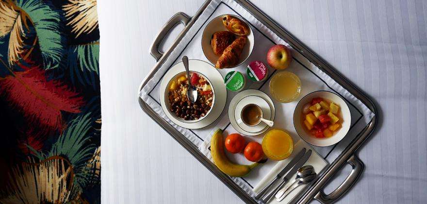 Let yourself be pampered at breakfast!