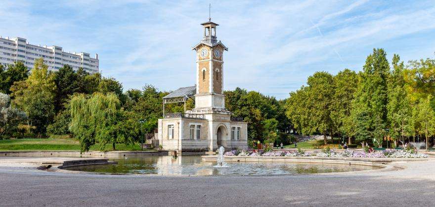 Le XVe arrondissement côté parc