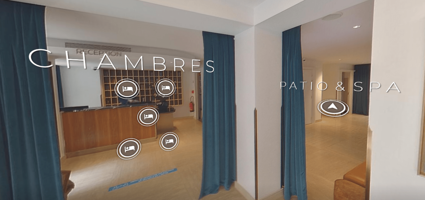 Visite virtuelle : et si vous visitiez l’hôtel Eiffel Blomet sans vous déplacer ?